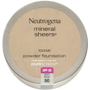  Neutrogena Mineral Sheers Loose Powder Foundation Soft 