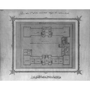    First,second floor plan,imperial high school,Edirne