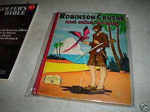 OLD Childrens Book Robinson Crusoe by Goldsmith Company  