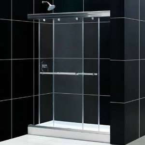   to Shower Kit: Charisma Clear Glass Shower Door and: Home & Kitchen