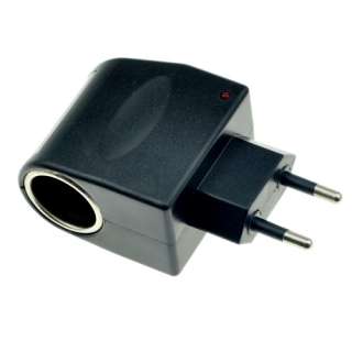 EU AC Wall Outlet to DC Car Charger for Cell Phone ipod  