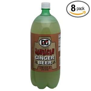 DG Soda, Ginger Beer, 67.62 Ounce (Pack of 8)  Grocery 