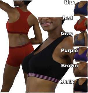 Pick Your Color for A Seamless New Design Sports Bra Removable Pad 
