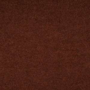 12 6.5 FLANNEL RAG QUILT SQUARES SOLID CHOCOLATE BROWN  