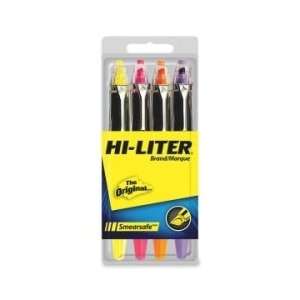  Avery Hi Liter Smearsafe Highlighters  Assorted Colors 