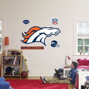  Denver Broncos Logo NFL Fathead