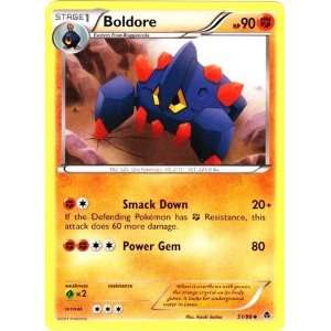  Pokemon   Boldore (51)   Emerging Powers   Reverse 