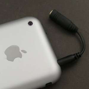  Headphone Adapter for Apple iPhone   Black: Everything 