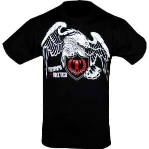  Triumph United Iron Eagle Black T Shirt (SizeXL) Sports 
