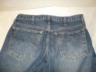 CINCH 35 Western Wear Blue Cotton Denim Jeans Sz 35/36 TALL   EUC 