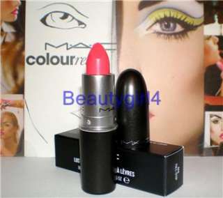 MAC Cosmetics Lustre Lipstick RED FULL STOP New In Box  
