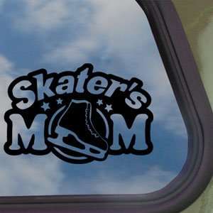  Skaters Mom Black Decal Car Truck Bumper Window Sticker 