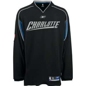  Charlotte Bobcats Team Authentic Long Sleeve Shooting 