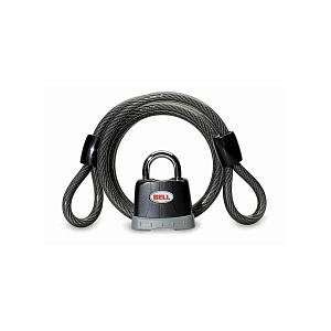  Bell 5 Foot x 8mm KEVLAR Padlock and Cable Everything 