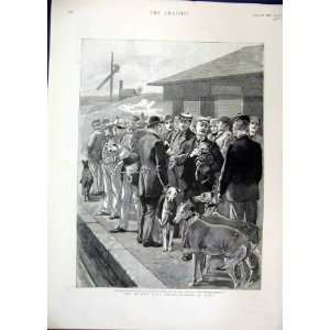  Coal Miner Crisis Railway Platform 1892 Pitmen Dogs: Home 