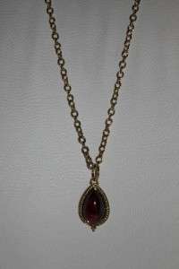 TEMPLE ST. CLAIR Target Large Red Pendant Necklace NWT  