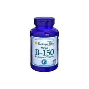  Vitamin B 150 Complex 150 mg 100 Tablets: Health 