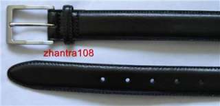 CLUB ROOM Mens New Dress Leather Belt 36 / 90 BLACK 1 ¼  Wide NWT 