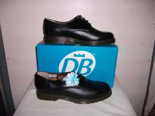 Mens DB Extra Wide Shoes Black Sizes 7,8,9,10,11  