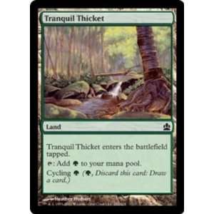  Magic the Gathering   Tranquil Thicket   Commander Toys & Games