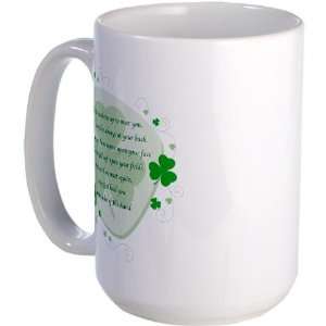  Irish Blessing Irish Large Mug by  Everything 