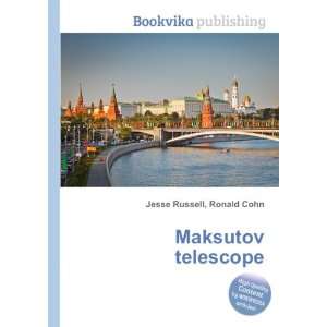  Maksutov telescope Ronald Cohn Jesse Russell Books