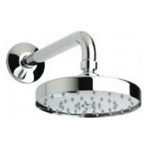   WHUS579C Round Shower Head w/ Rubber Nozzles & Arm