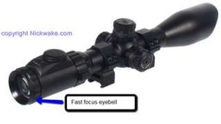 Leapers 3 12x44 SWAT 36 Col Rifle Scope COMPACT +Mounts 4712274527409 