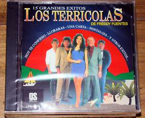 LOS TERRICOLAS 15 GRANDES EXITOS ARGENTINA CD SEALED  