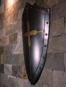 Medieval Knight Shield Handcrafted Metal Iron  