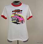 Vtg 70s CHEVY RACING DIVISION 50/50 Soft t shirt SMALL Made In USA 