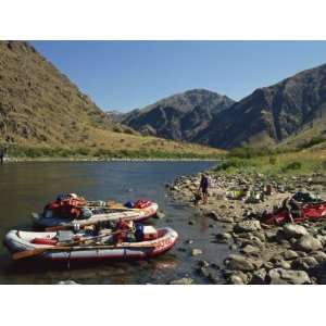  White Water Rafts, Hells Canyon, Idaho, United States of 