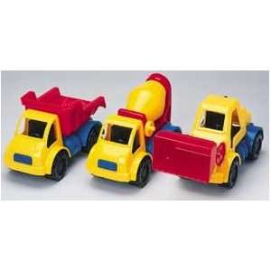  Large Construction Trucks/Set Of 3: Toys & Games