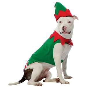  Lets Party By Rasta Imposta Elf Pet Costume / Red & Green 