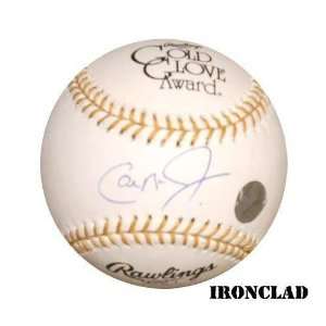   Ripken Jr. Ball   Gold Glove   Autographed Baseballs: Everything Else