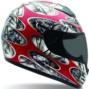  Bell Arrow Shocker Helmet   X Large/Red: Automotive
