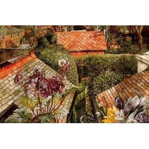     Stanley Spencer   32 x 22 inches   Cookham. Flowers in a Window