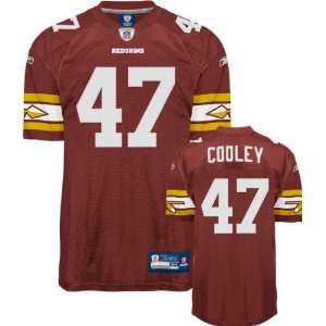 Chris Cooley Jersey: Reebok Authentic Maroon #47 Washington Redskins 