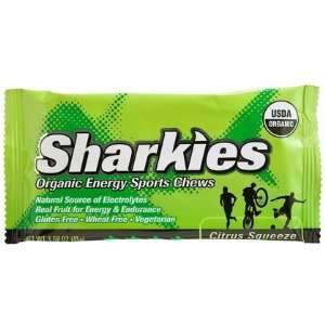  Sharkies Organic Sports Chews, Cirtus Squeeze, 12 pk (Pack 