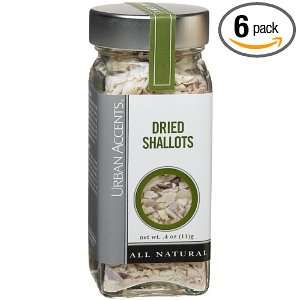 Urban Accents Shallots, 0.4 Ounce Bottles (Pack of 6)  