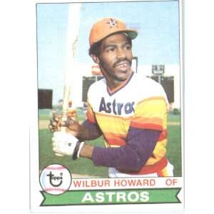  1979 Topps # 642 Wilbur Howard Houston Astros Baseball 