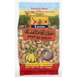 Setton Farms Garlic Onion Flavored Pistachios   12 Ounce  