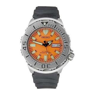 Seiko Divers Automatic Orange Mens Rubber Watch SKXA45  