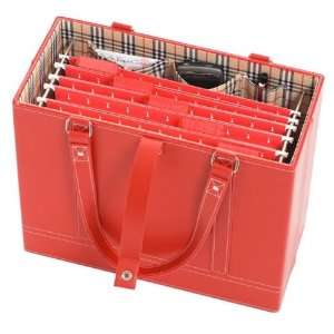    Jamie Raquel LifeSTYLE File Tote   Hot Pink: Office Products