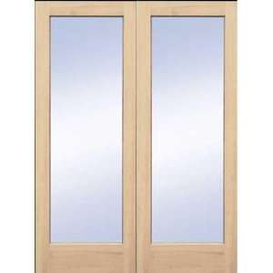  Interior Door 8 ft. Tall Maple One Lite Pair (Single also 