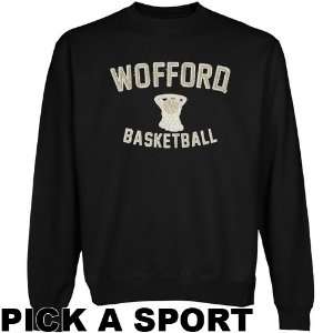  Wofford Terriers Legacy Crew Neck Fleece Sweatshirt 
