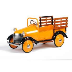   1940s Classic Truck Pedal Car   Burnt Orange: Toys & Games