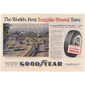   Shore Freeway San Francisco Goodyear Tires Print Ad