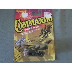  Matchbox Commando Strike Team Self Propelled Gun (1988 