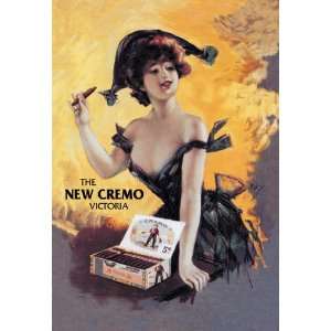  The New Cremo Victoria Cigar 12x18 Giclee on canvas